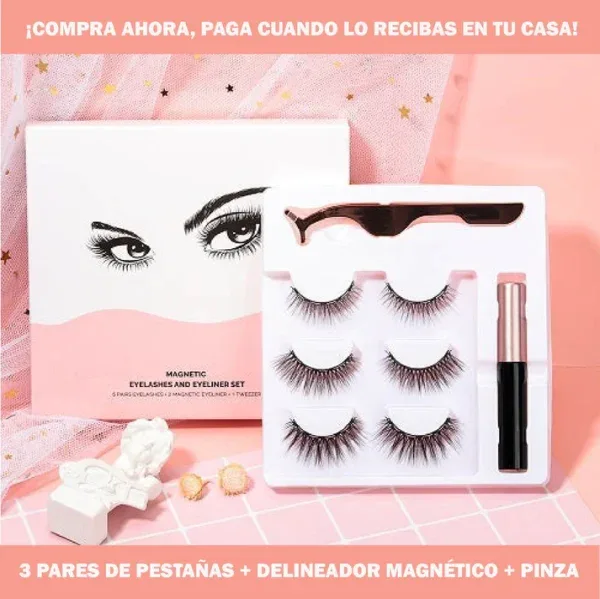 SET DE PESTAÑAS MAGNÉTICAS - Imagen 2