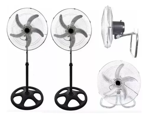 Pack de 2 ventiladores de pie