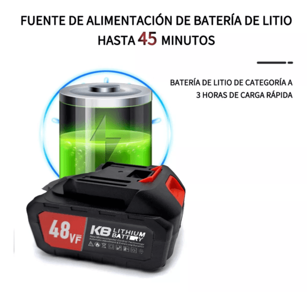 Pistola de agua alta presión Inalámbrica - Imagen 4