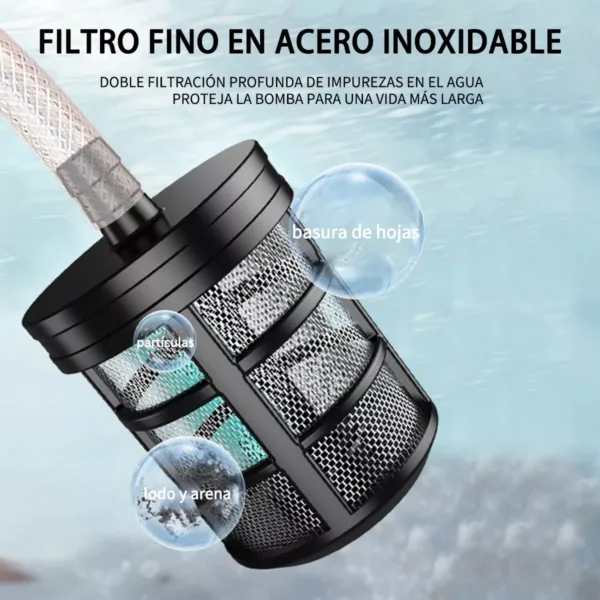 Pistola de agua alta presión Inalámbrica - Imagen 6
