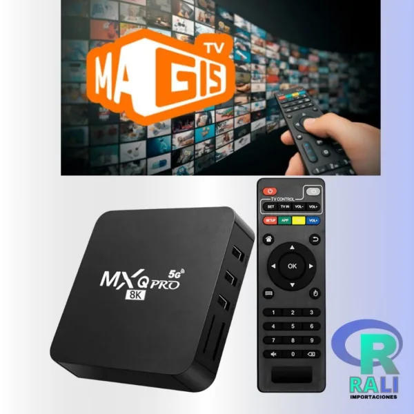 TV BOX 8k Mxq Pro/ Incluye App Magis TV